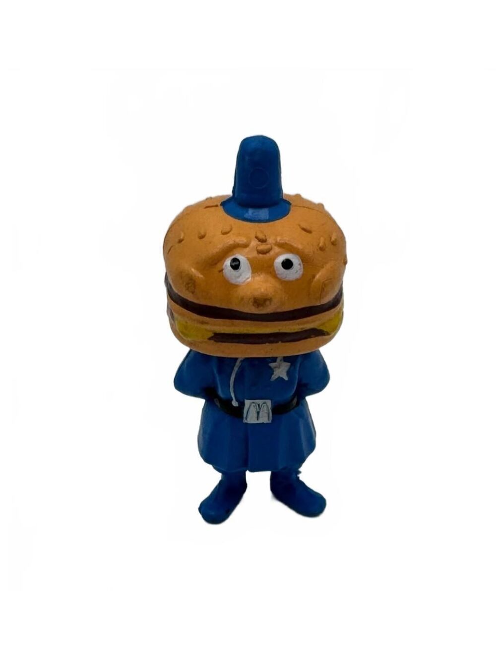 1985 McDonalds Officer Big Mac PVC Toy Police Cop Figure Vintage Good condition